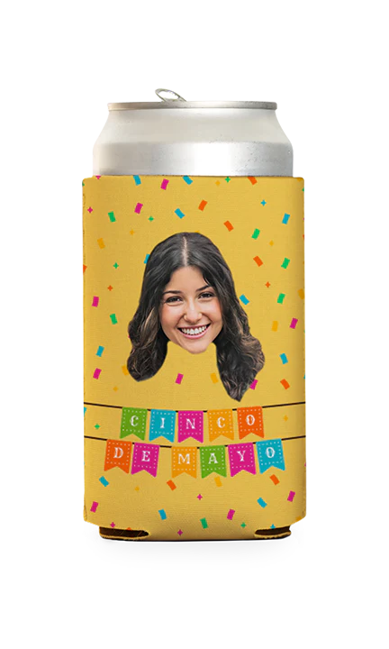 Custom Cinco de Mayo Can Cooler