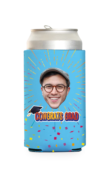 Custom Congrats Grad Can Cooler - Image 11