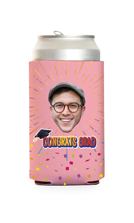 Custom Congrats Grad Can Cooler - Image 13
