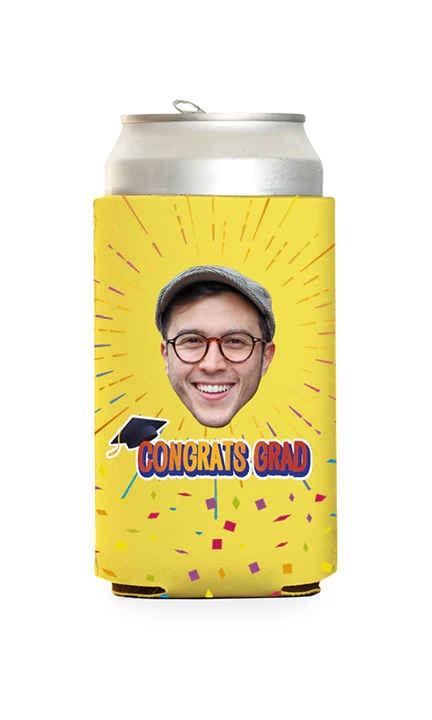 Custom Congrats Grad Can Cooler - Image 19