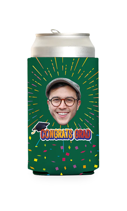 Custom Congrats Grad Can Cooler - Image 6