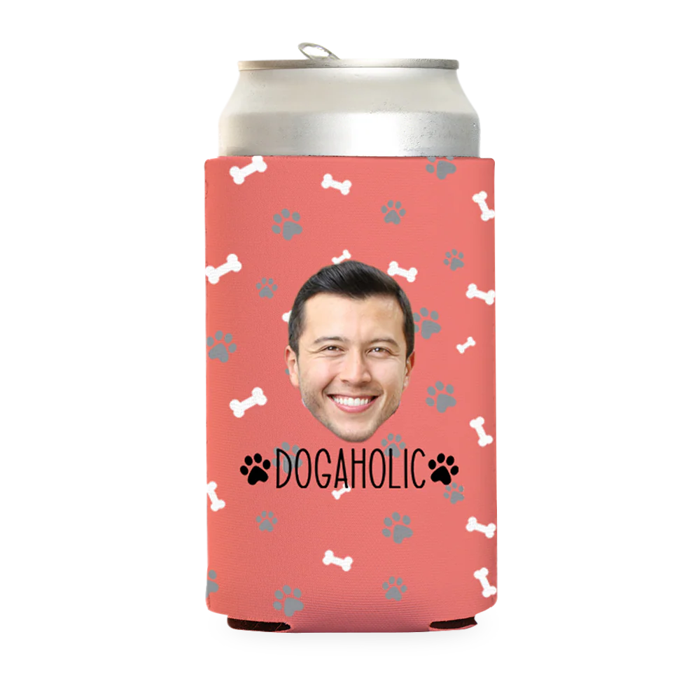 Custom Dogaholic Can Cooler - Image 10