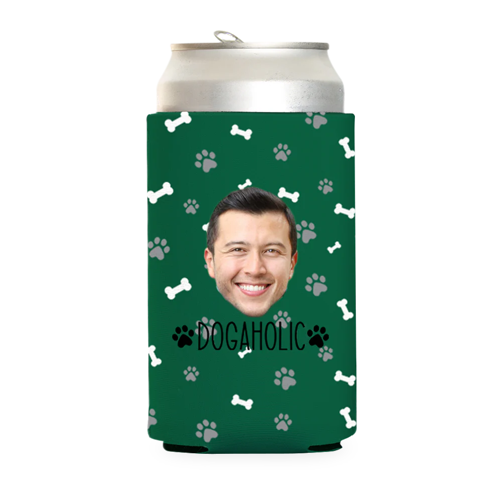 Custom Dogaholic Can Cooler - Image 11