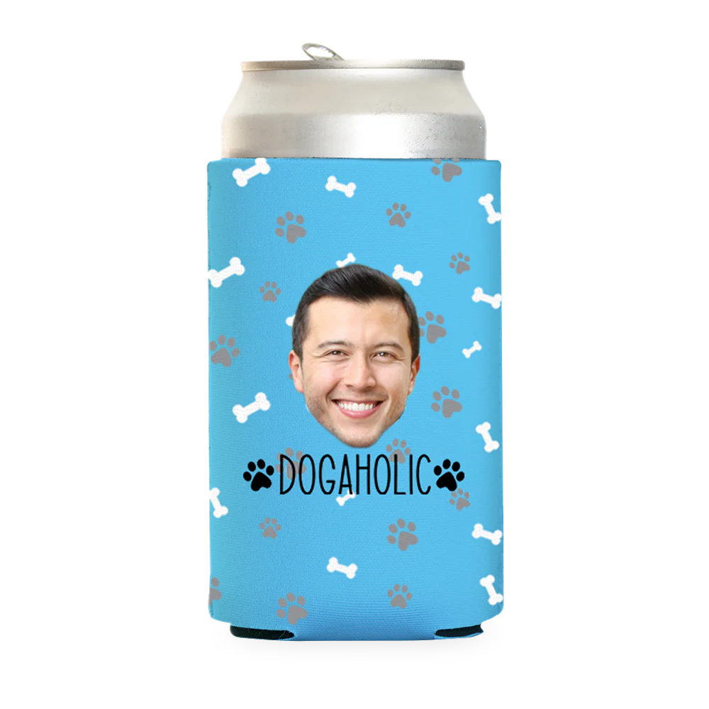 Custom Dogaholic Can Cooler - Image 13