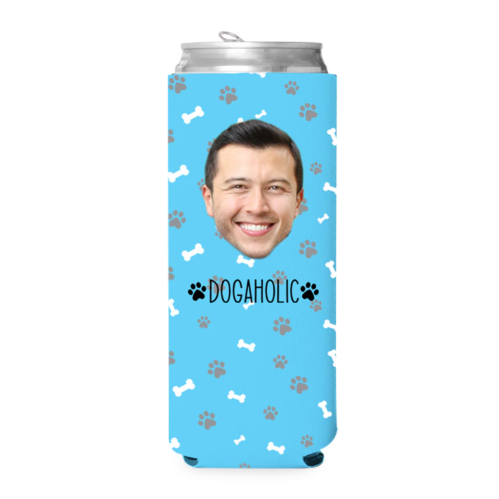 Custom Dogaholic Can Cooler - Image 5