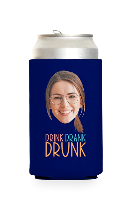 Custom Drink Drank Drunk Can Cooler - Image 11