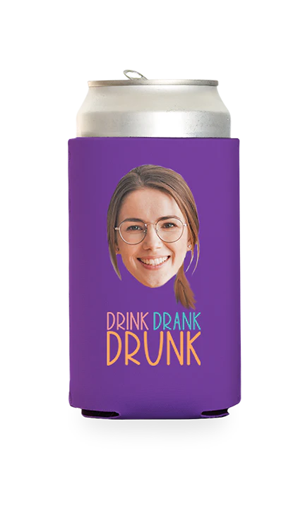 Custom Drink Drank Drunk Can Cooler - Image 12