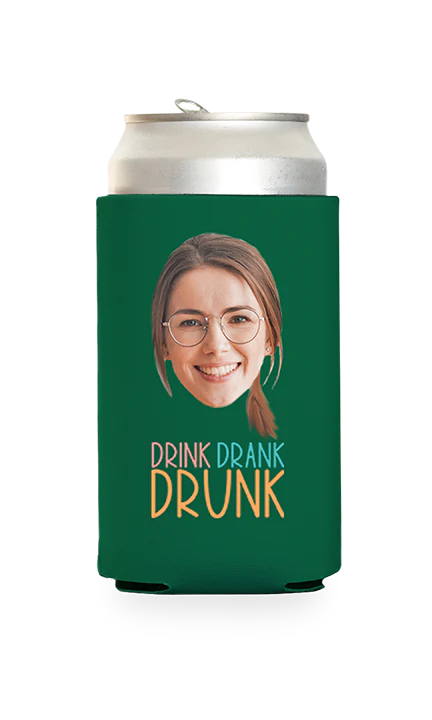 Custom Drink Drank Drunk Can Cooler - Image 8