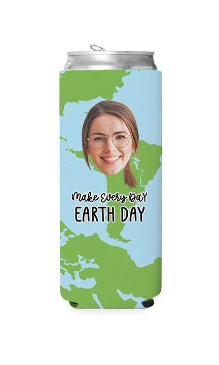 Custom Earth Day Can Cooler - Image 2