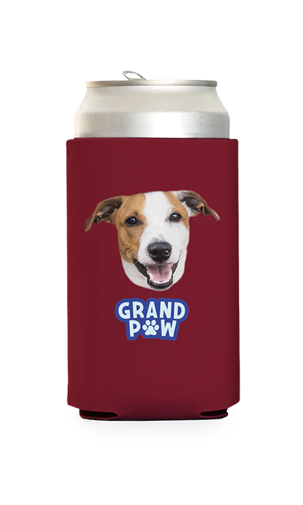 Custom Grandpaw Can Cooler
