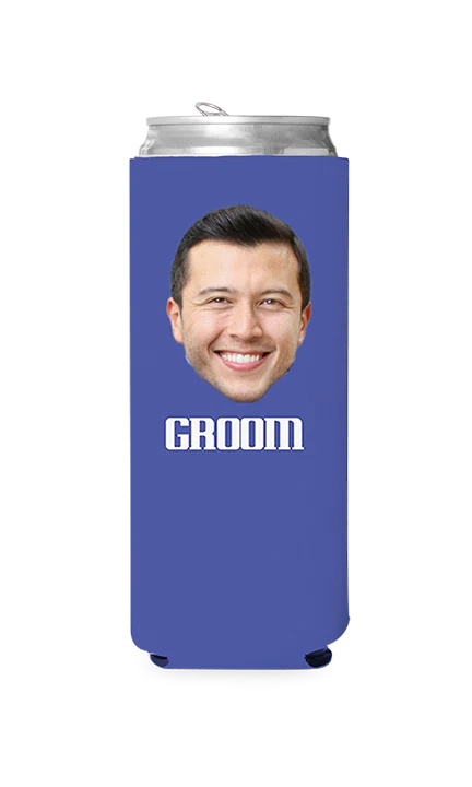Custom Groom Can Cooler - Image 2