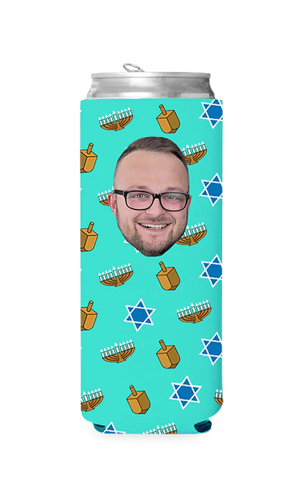 Custom Hanukkah Can Cooler - Image 10