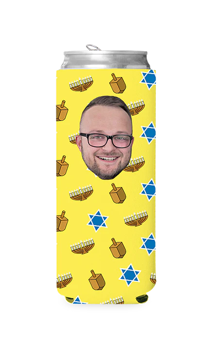 Custom Hanukkah Can Cooler - Image 11