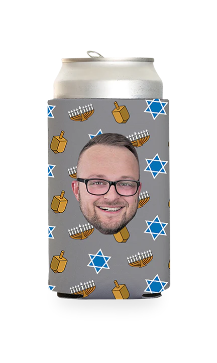 Custom Hanukkah Can Cooler - Image 15