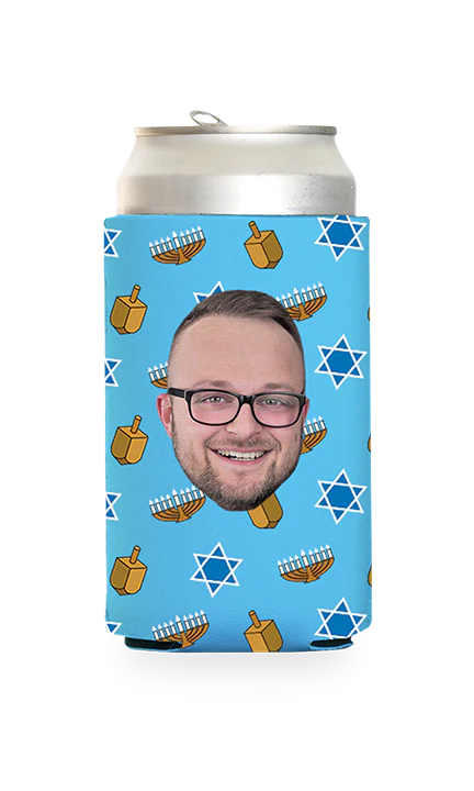 Custom Hanukkah Can Cooler - Image 16