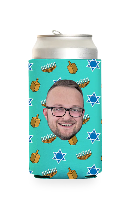 Custom Hanukkah Can Cooler - Image 19