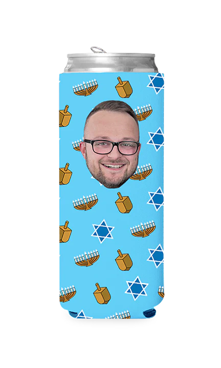 Custom Hanukkah Can Cooler - Image 6