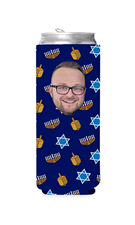 Custom Hanukkah Can Cooler - Image 7