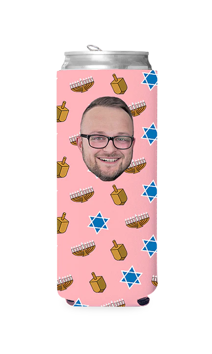 Custom Hanukkah Can Cooler - Image 8