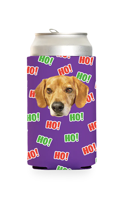 Custom HoHoHo Can Cooler