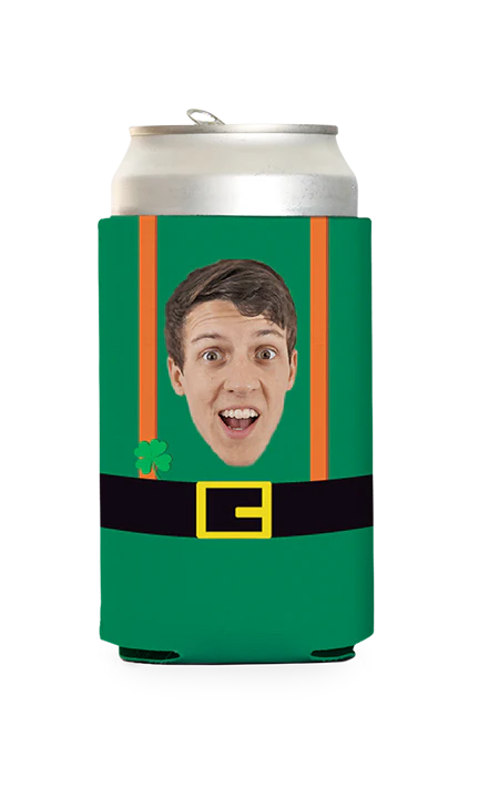 Custom Leprechaun Can Cooler