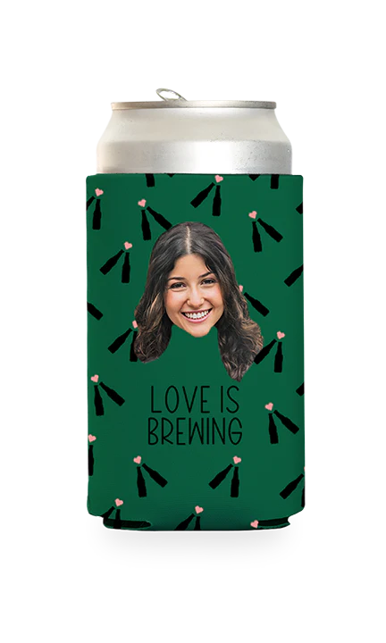 Custom Love is Brewing Can Cooler - Image 12