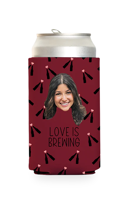 Custom Love is Brewing Can Cooler - Image 13