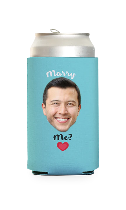 Custom Marry Me Can Cooler