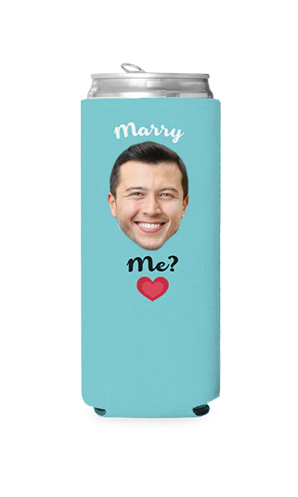 Custom Marry Me Can Cooler - Image 2
