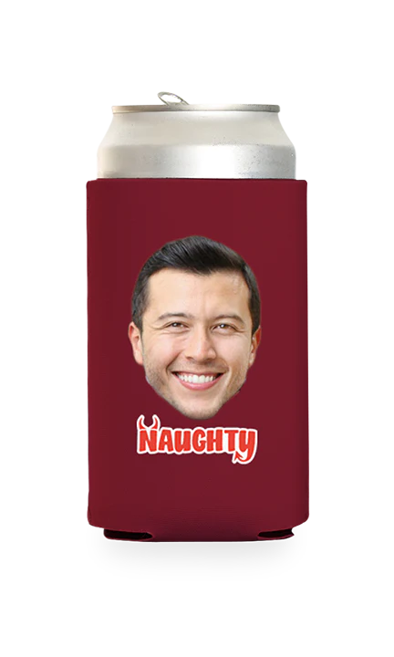 Custom Naughty Can Cooler