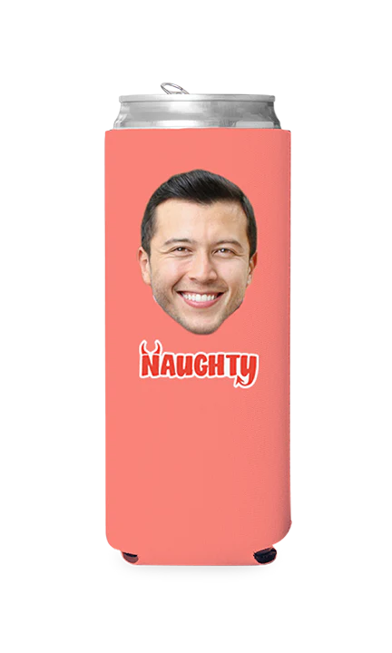 Custom Naughty Can Cooler - Image 2