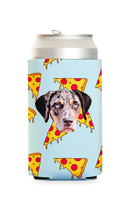 Custom Pizza Can Cooler