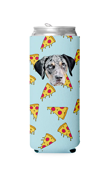 Custom Pizza Can Cooler - Image 2