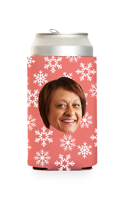 Custom Snowflakes Can Cooler - Image 12