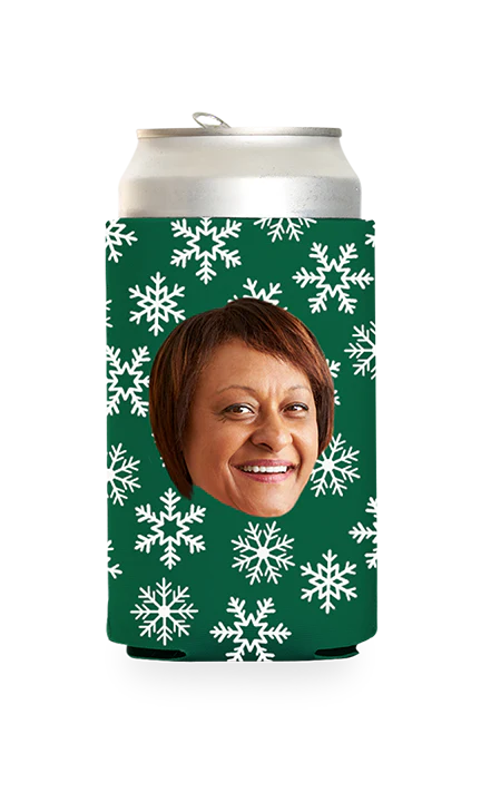Custom Snowflakes Can Cooler - Image 13