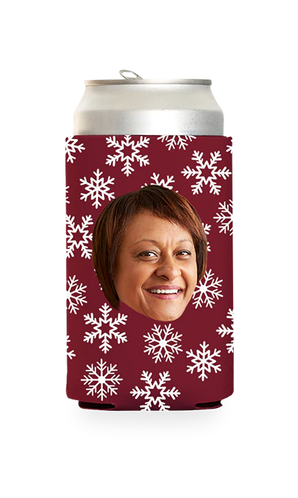Custom Snowflakes Can Cooler - Image 14