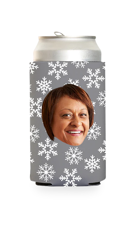 Custom Snowflakes Can Cooler - Image 15