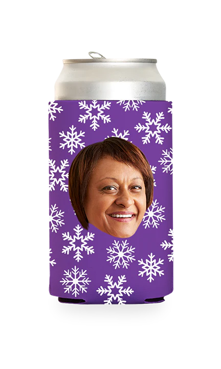 Custom Snowflakes Can Cooler - Image 18