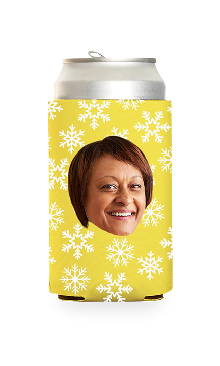 Custom Snowflakes Can Cooler - Image 20