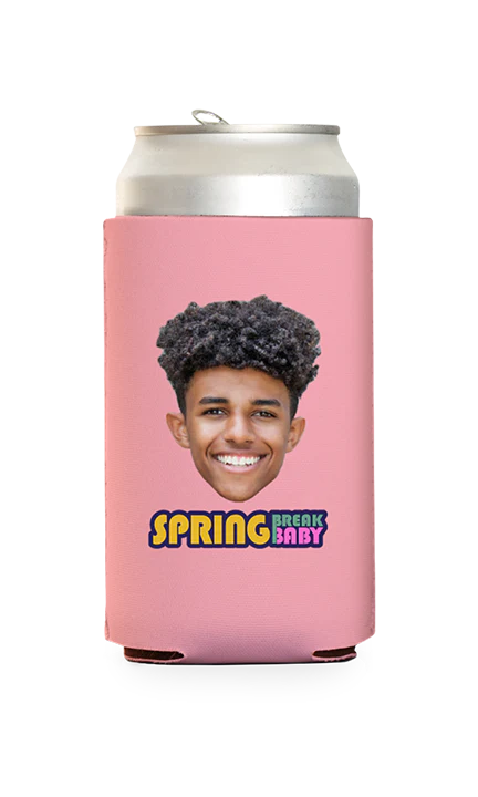 Custom Spring Break Baby Can Cooler - Image 11