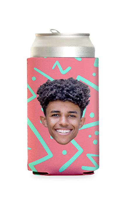 Custom Squiggles Can Cooler