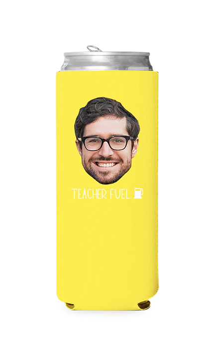 Custom Teacher Fuel Can Cooler - Image 11