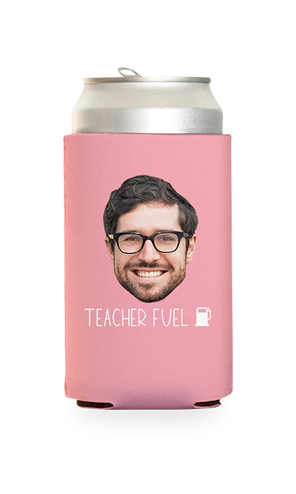Custom Teacher Fuel Can Cooler - Image 17