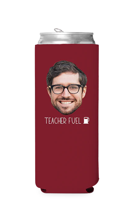 Custom Teacher Fuel Can Cooler - Image 2