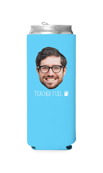 Custom Teacher Fuel Can Cooler - Image 3