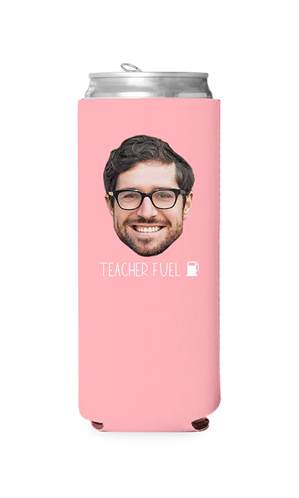 Custom Teacher Fuel Can Cooler - Image 8