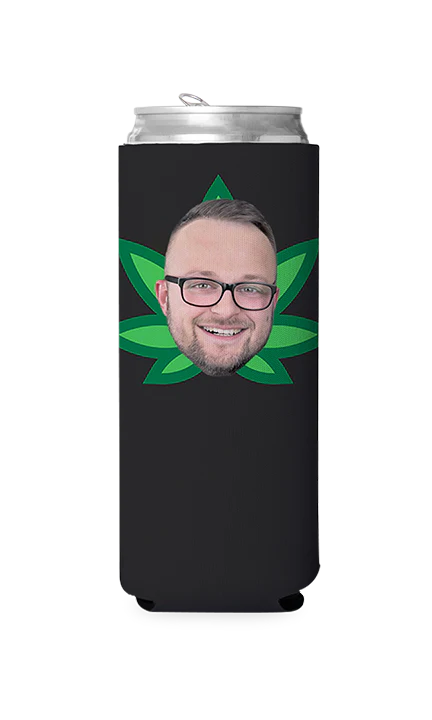Custom Weed Leaf Can Cooler - Image 2
