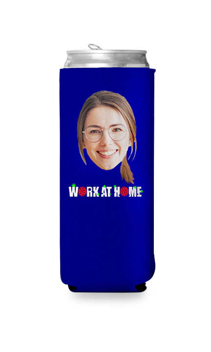 Custom Work At Home Can Cooler - Image 2