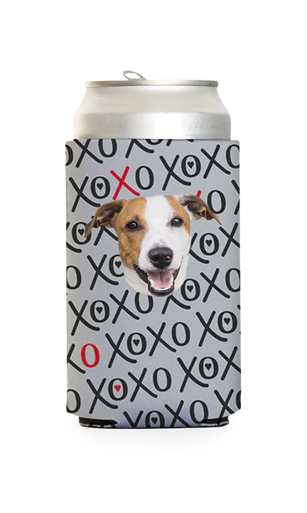 Custom XOXO Can Cooler