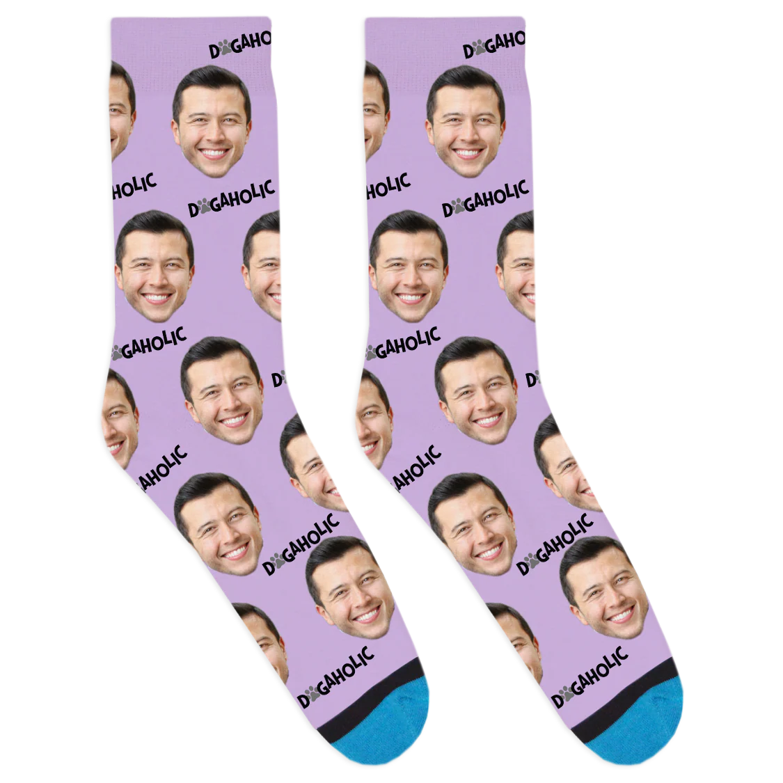 Custom Dogaholic Socks - Image 3